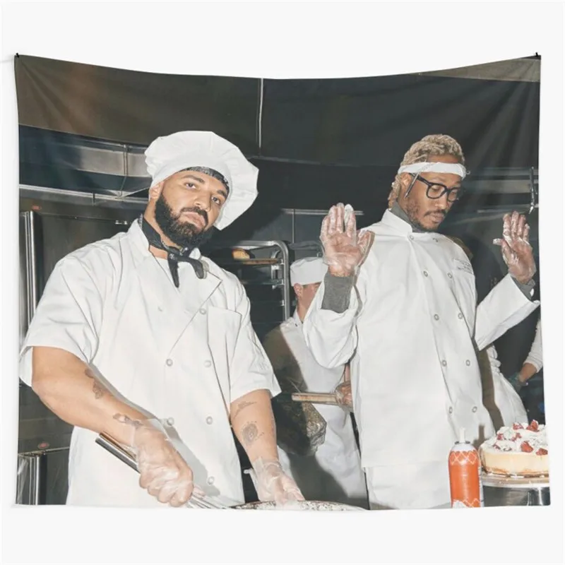 Drake i Budući Život su Dobri Zidna Tapiserija Art Dekor za Spavaću sobu Dnevni boravak Večernje Pozadina