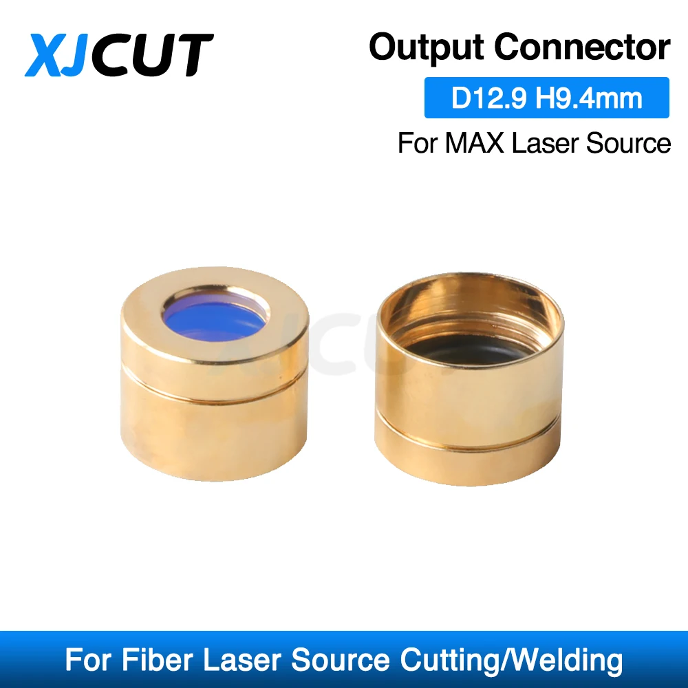 Grupa leća Sigurnosnog izlaznog priključka XJCUT sa Zaštitnim poklopcem za objektiv D12.9H9.4 Za laserski Izvor MAX QBH Za Rezanje vlakana