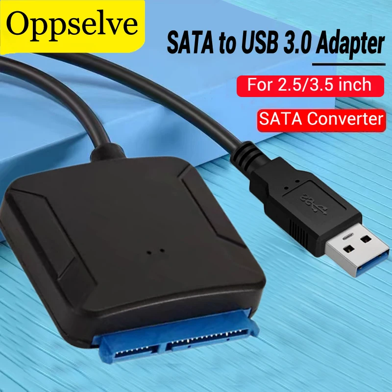 Oppselve USB 3.0 i SATA Adapter Kablovi Converter Podržava 2,5/3,5-inčni Vanjski SSD HDD Prilagodnik za Tvrdi Disk računala dodatna Oprema