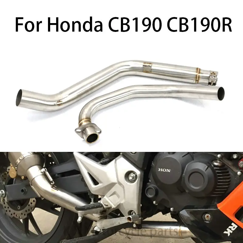 51 mm Za Honda CB190 CB190R Gm Moto Ispušni Kolektori Prednja Srednja Cijev Šal Priključna Cijev Motocross Питбайк