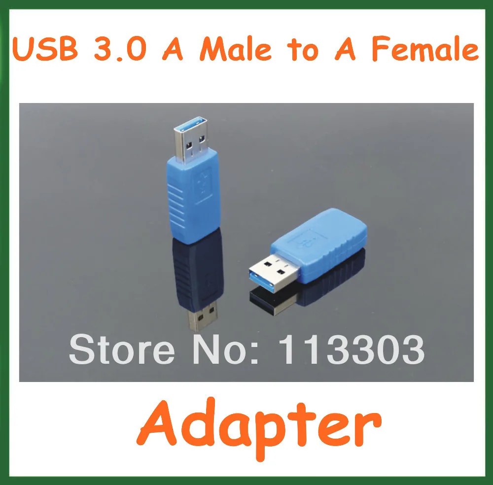 20 komada USB 3.0 A Muški Ženski adapter USB3.0 AM na priključak AF Produžni kabel Pretvarač brod s отслеживающим broj